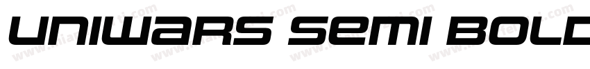 Uniwars Semi Bold字体转换